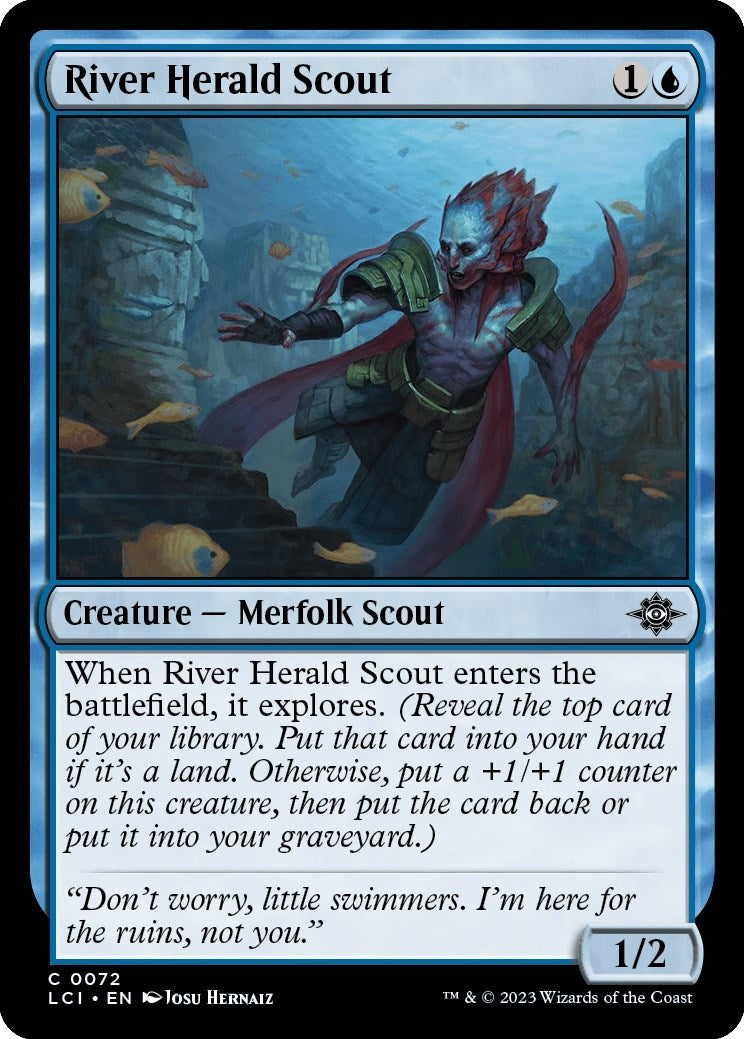 Image for River Herald Scout (72) [The Lost Caverns of Ixalan]