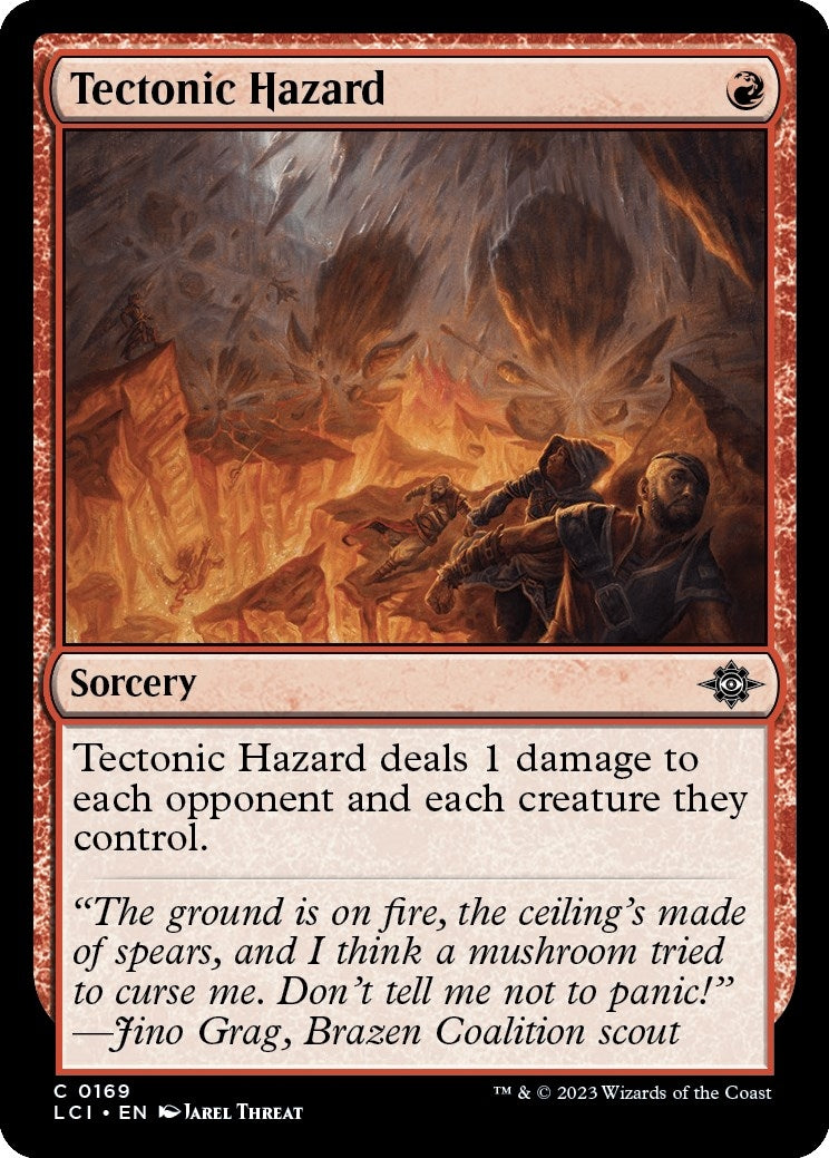 Image for Tectonic Hazard (169) [The Lost Caverns of Ixalan] - Magic: The Gathering