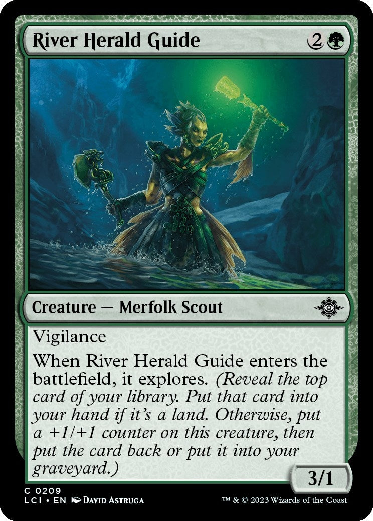 Image for River Herald Guide (209) [The Lost Caverns of Ixalan]