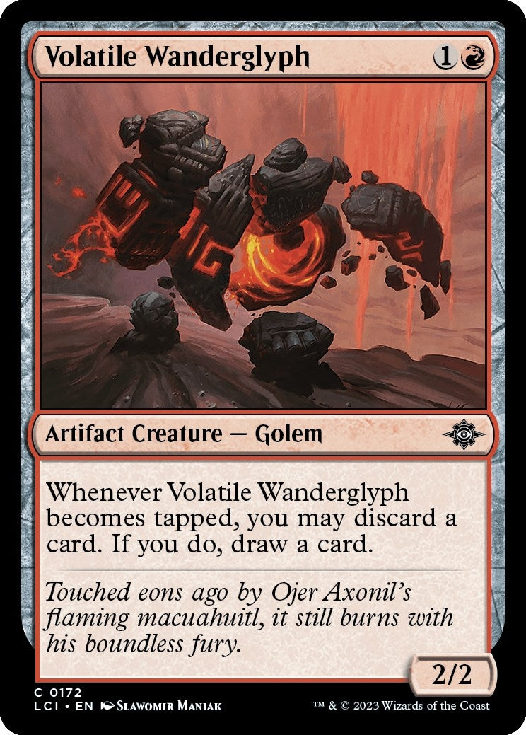 Image for Volatile Wanderglyph (172) [The Lost Caverns of Ixalan] - Magic: The Gathering