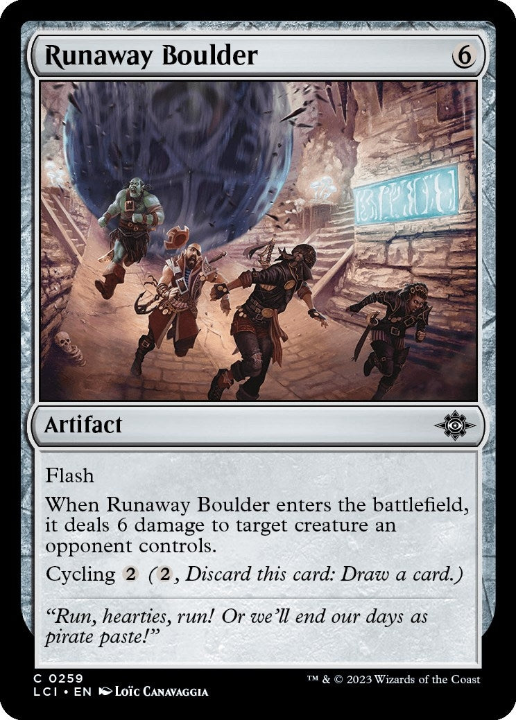 Image for Runaway Boulder (259) [The Lost Caverns of Ixalan]