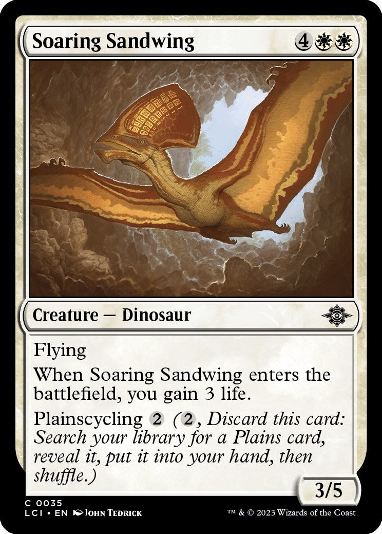 Image for Soaring Sandwing (35) [The Lost Caverns of Ixalan] - Magic: The Gathering
