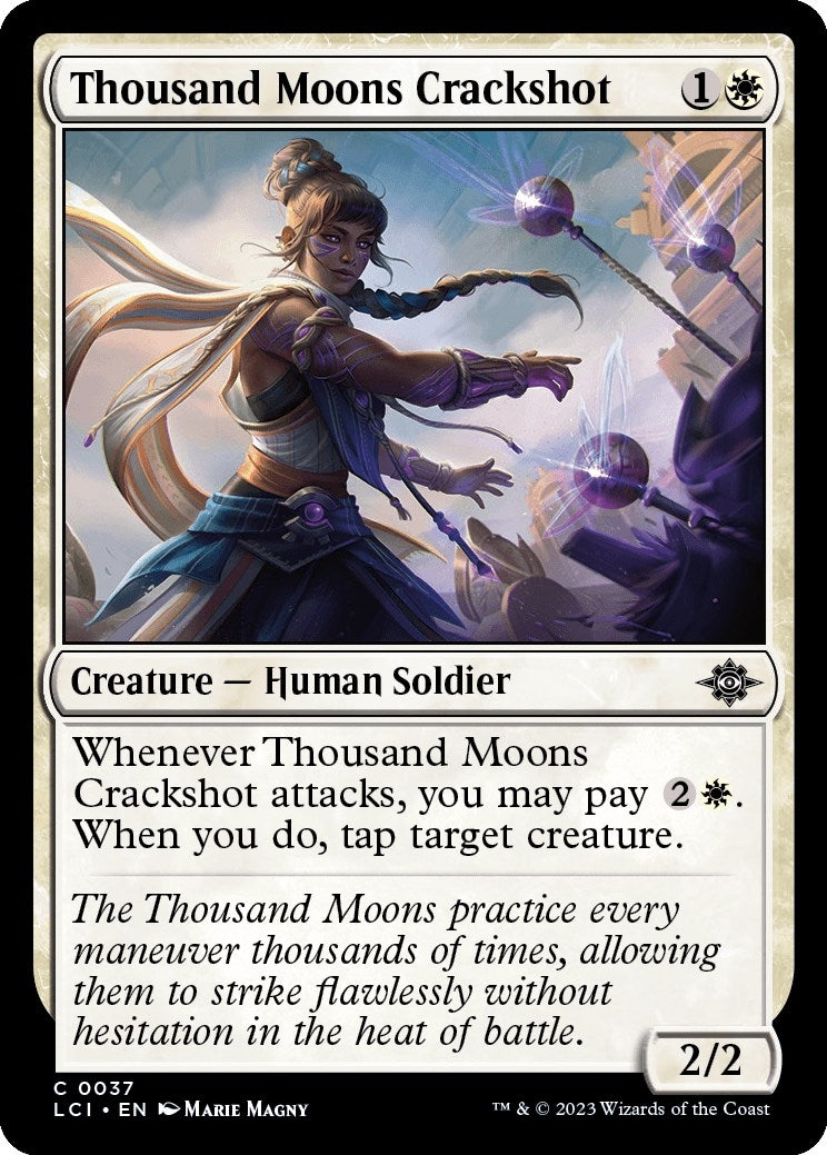 Image for Thousand Moons Crackshot (37) [The Lost Caverns of Ixalan] - Magic: The Gathering