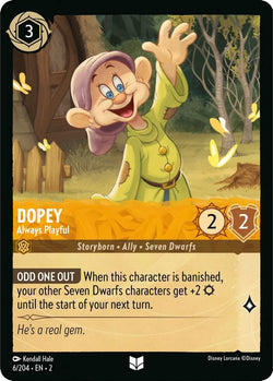 Collection of Dopey - Always Playful (6/204) [Rise of the Floodborn] in a gallery layout