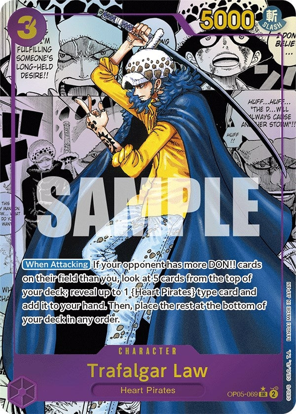 Image for Trafalgar Law (069) (Alternate Art) (Manga) (5069) (OP05)