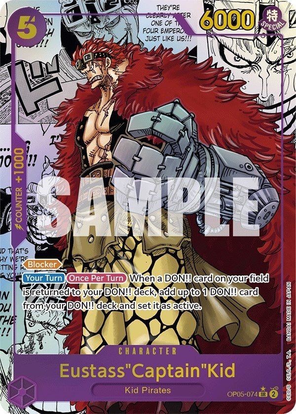 Image for Eustass"Captain"Kid (Alternate Art) (Manga) (5074) (OP05)