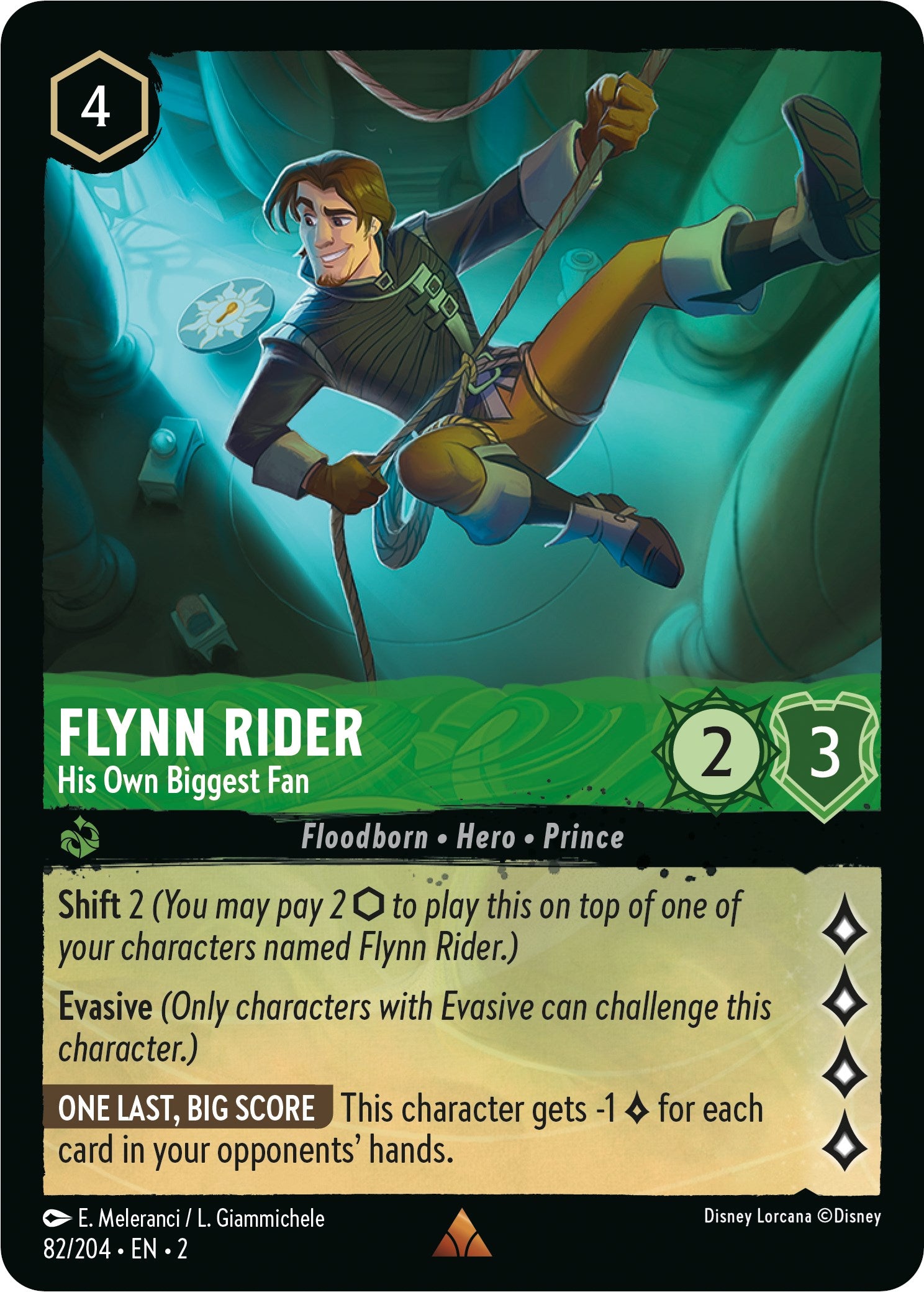 Collection of Flynn Rider - His Own Biggest Fan (82/204) [Rise of the Floodborn] in a gallery layout