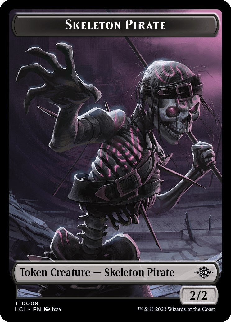 Image for Skeleton Pirate Token (8) [The Lost Caverns of Ixalan] - Magic: The Gathering