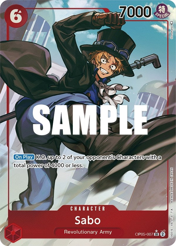 Image for Sabo (007) (Alternate Art) (5007) (OP05)