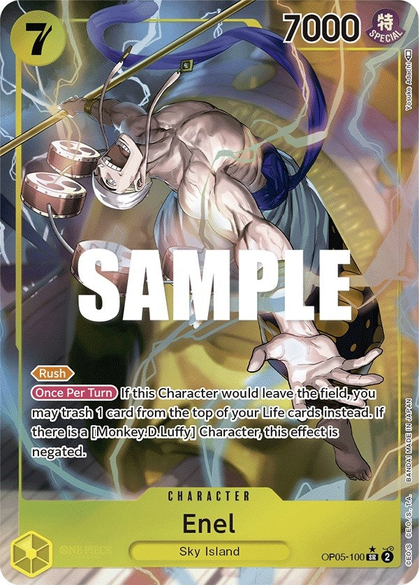 Image for Enel (100) (Alternate Art) (5100) (OP05)