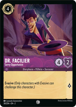 Collection of Dr. Facilier - Savvy Opportunist (38/204) [Rise of the Floodborn] in a gallery layout