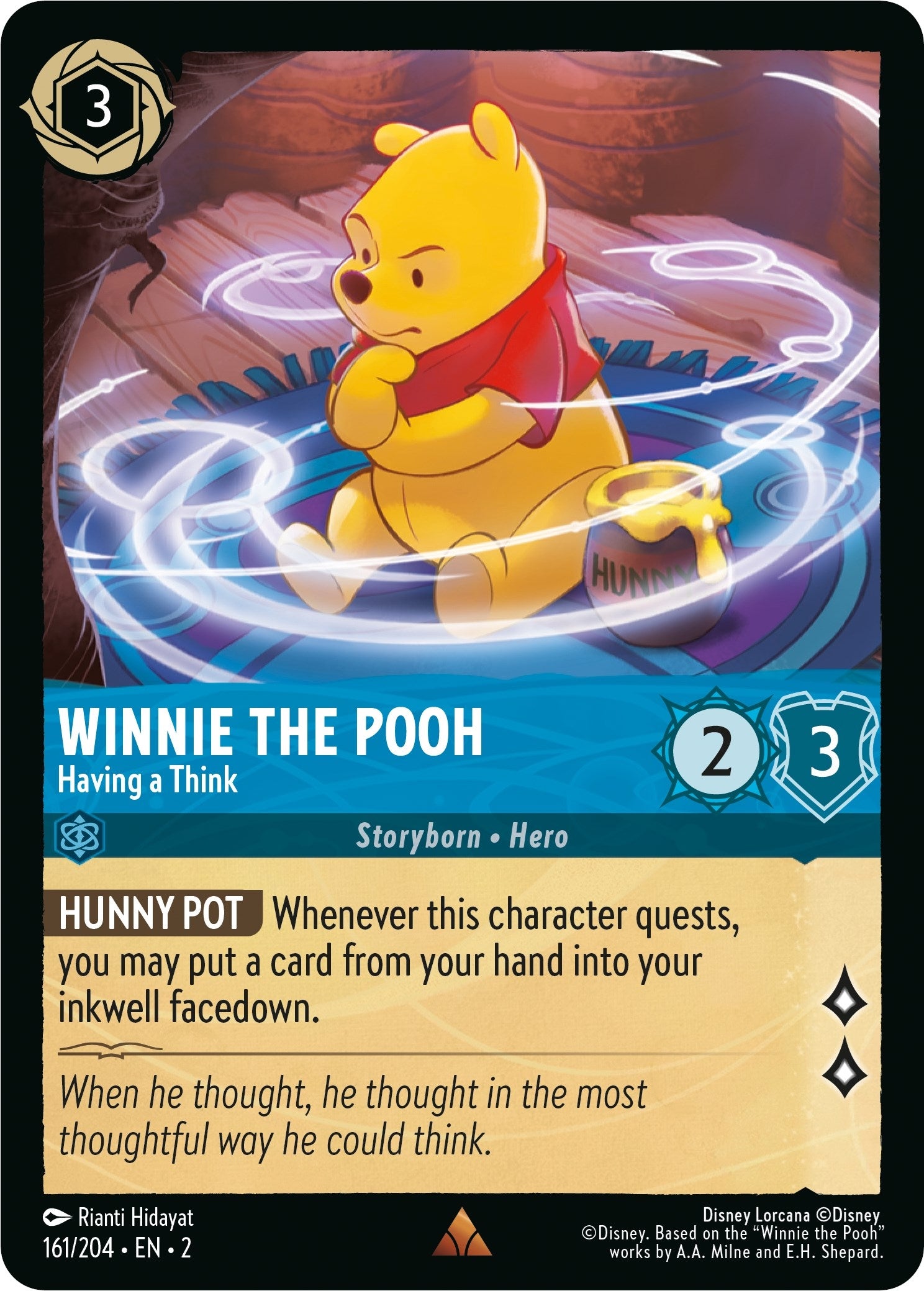 Image for Winnie the Pooh - Having a Think (161) (2)