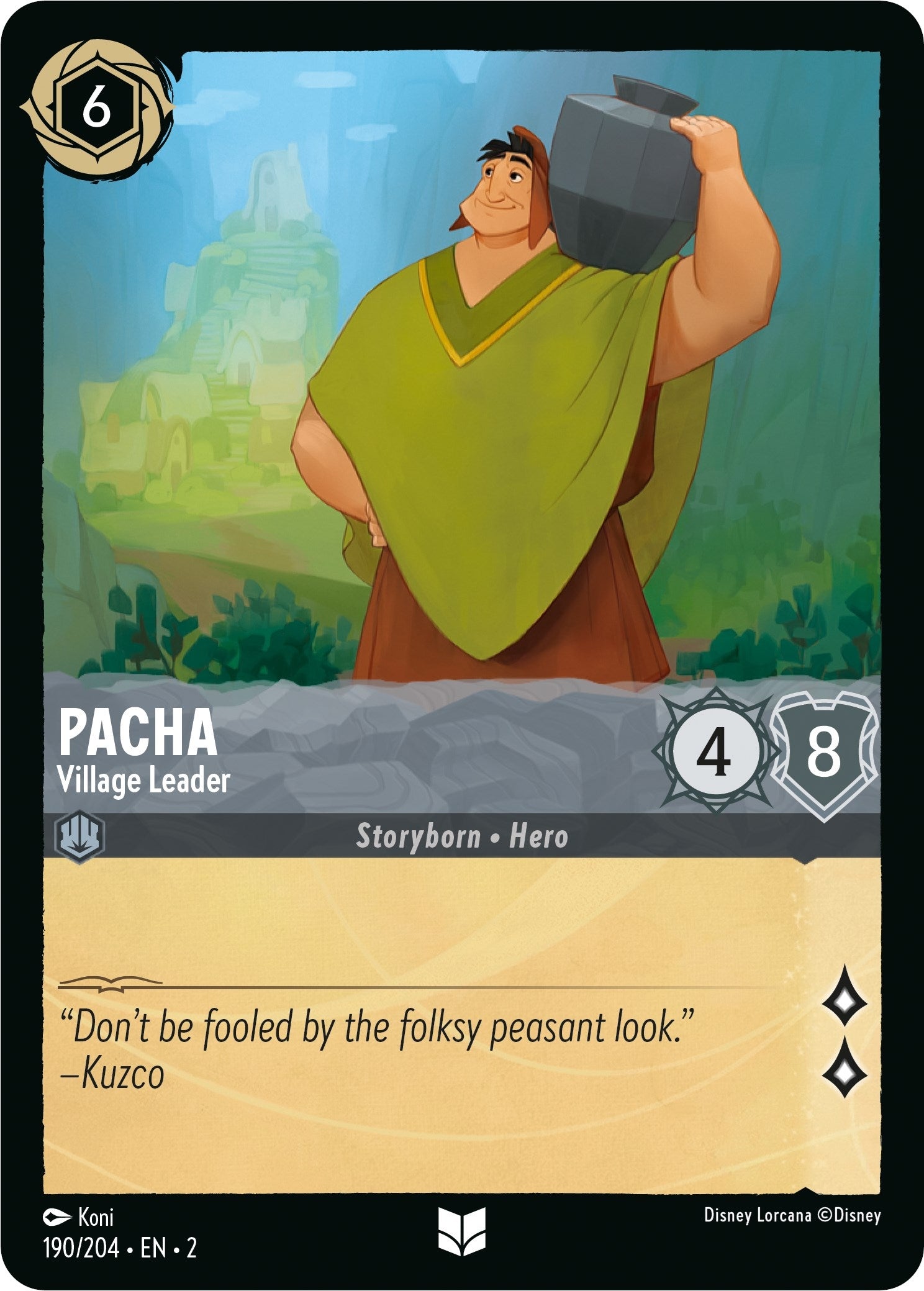 Image for Pacha - Village Leader (190) (2)