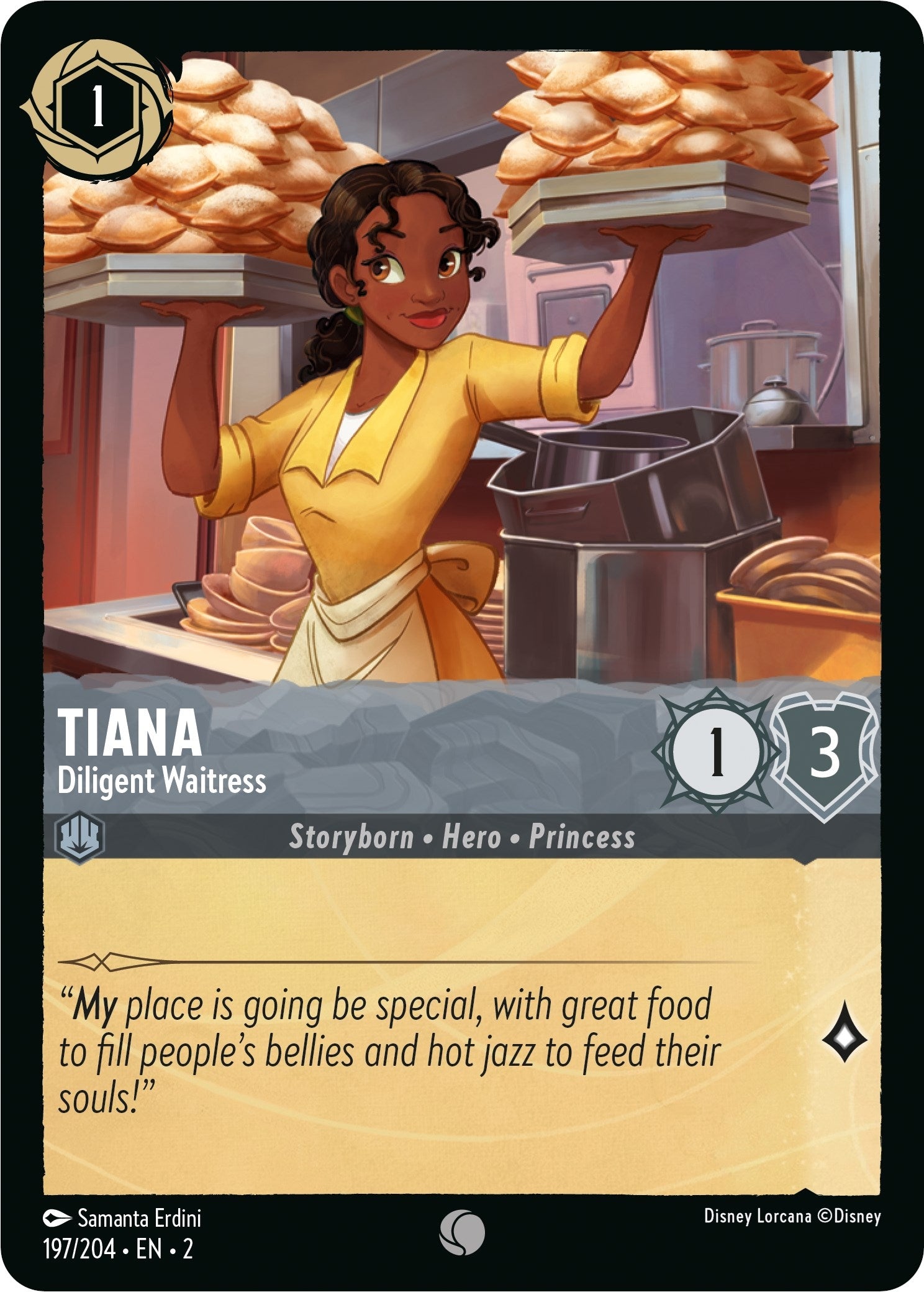 Image for Tiana - Diligent Waitress (197) (2)