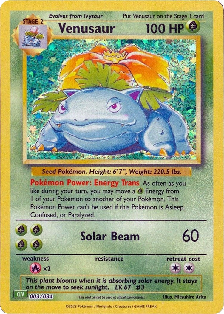 Image for Venusaur (3) (CL)