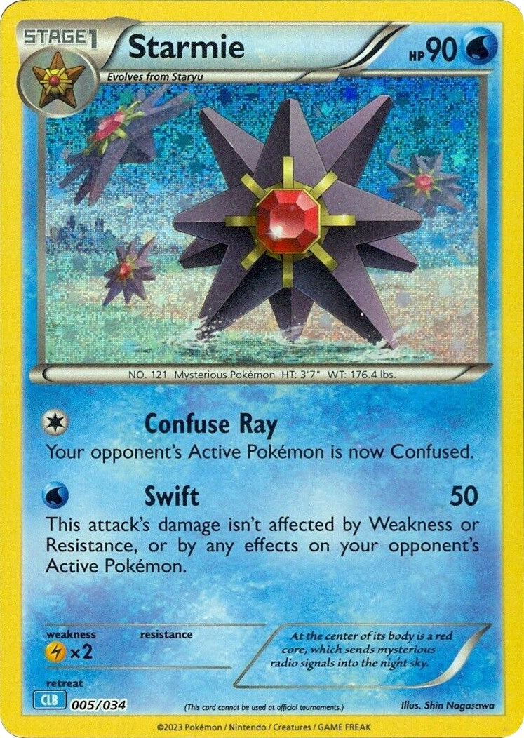 Image for Starmie (5) (CL)