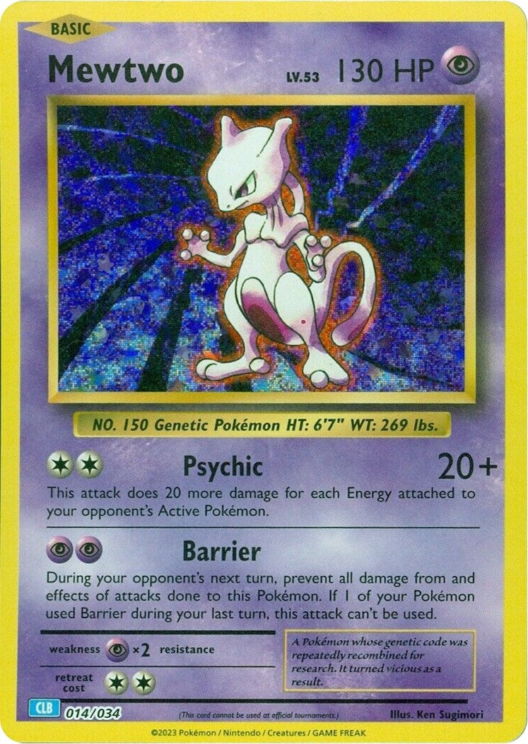Image for Mewtwo (14) (CL)