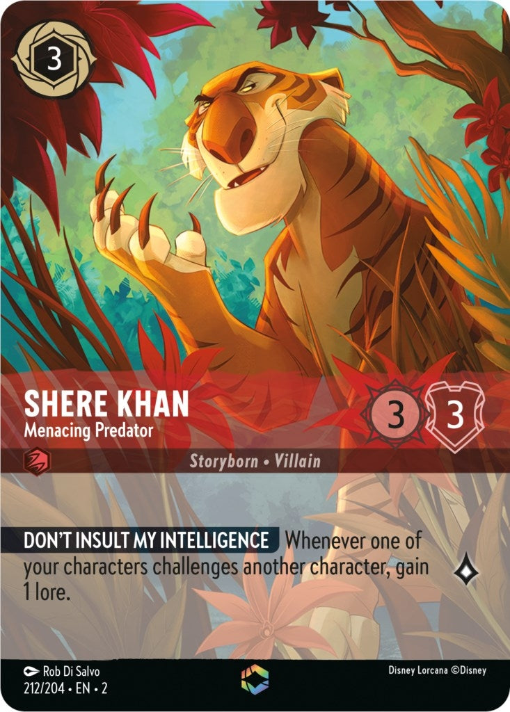 Image for Shere Khan - Menacing Predator (Enchanted) (212) (2)