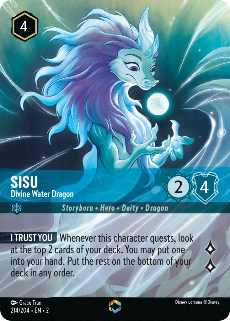 Image for Sisu - Divine Water Dragon (Enchanted) (214) (2)