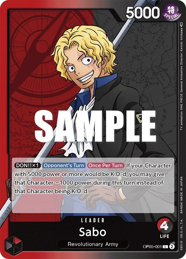 Image for Sabo (001) (5001) (OP05)