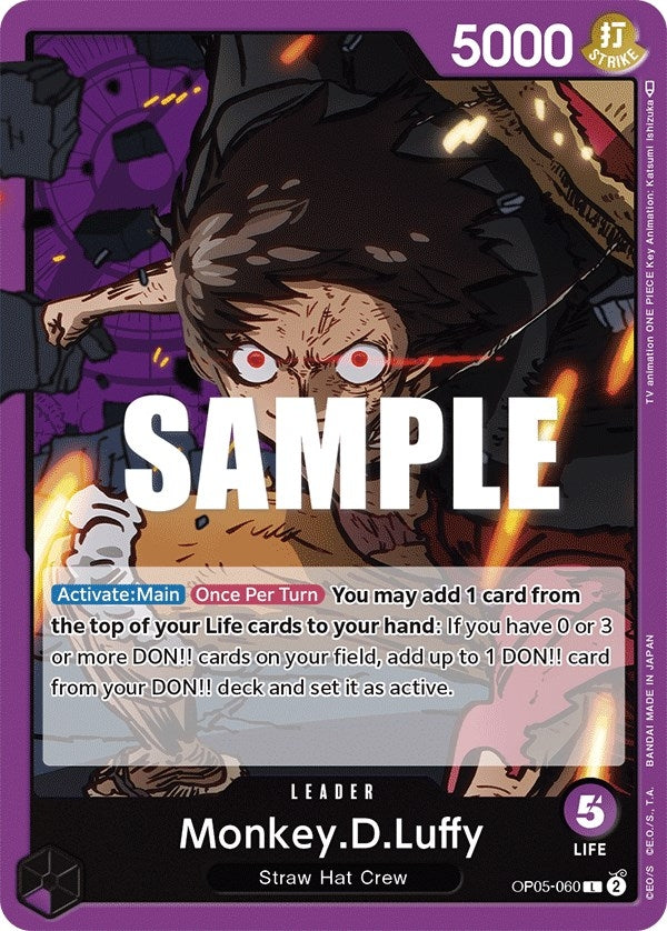 Image for Monkey.D.Luffy (060) (5060) (OP05)