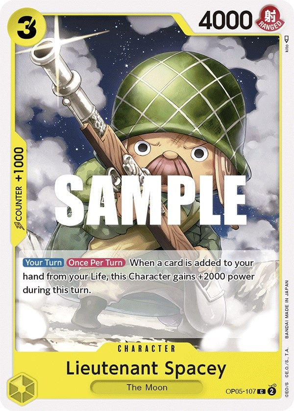 Image for Lieutenant Spacey (5107) (OP05)