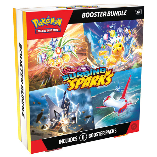 Pokemon TCG: Surging Sparks - Booster Bundle | Stellar Tera Pokémon Ex