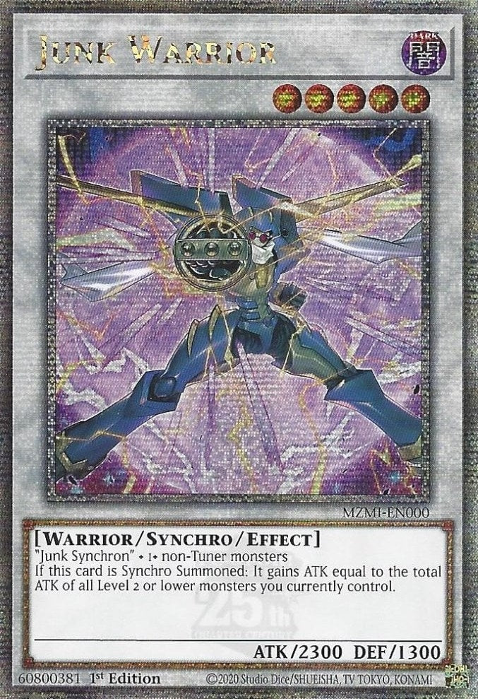 Image for Junk Warrior (Quarter Century Secret Rare) (0) (MZMI)