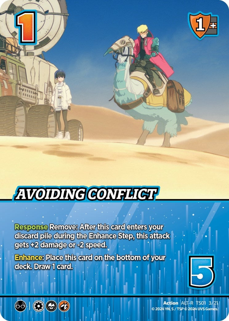 Image for Avoiding Conflict (Alternate Art) (1321) (CBTS)
