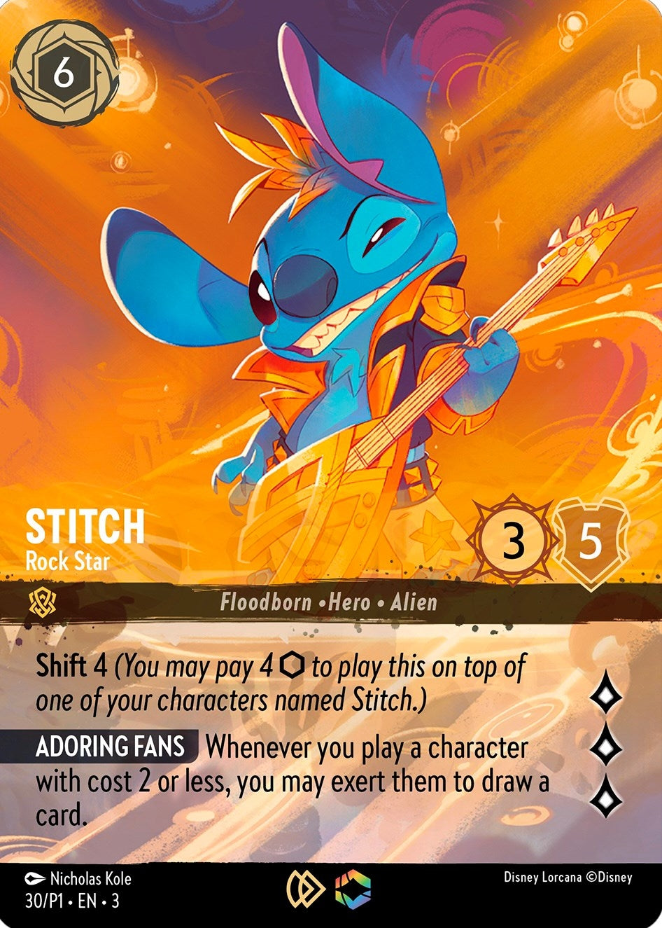 Image for Stitch - Rock Star (Store Championship) (30) (DLPC)