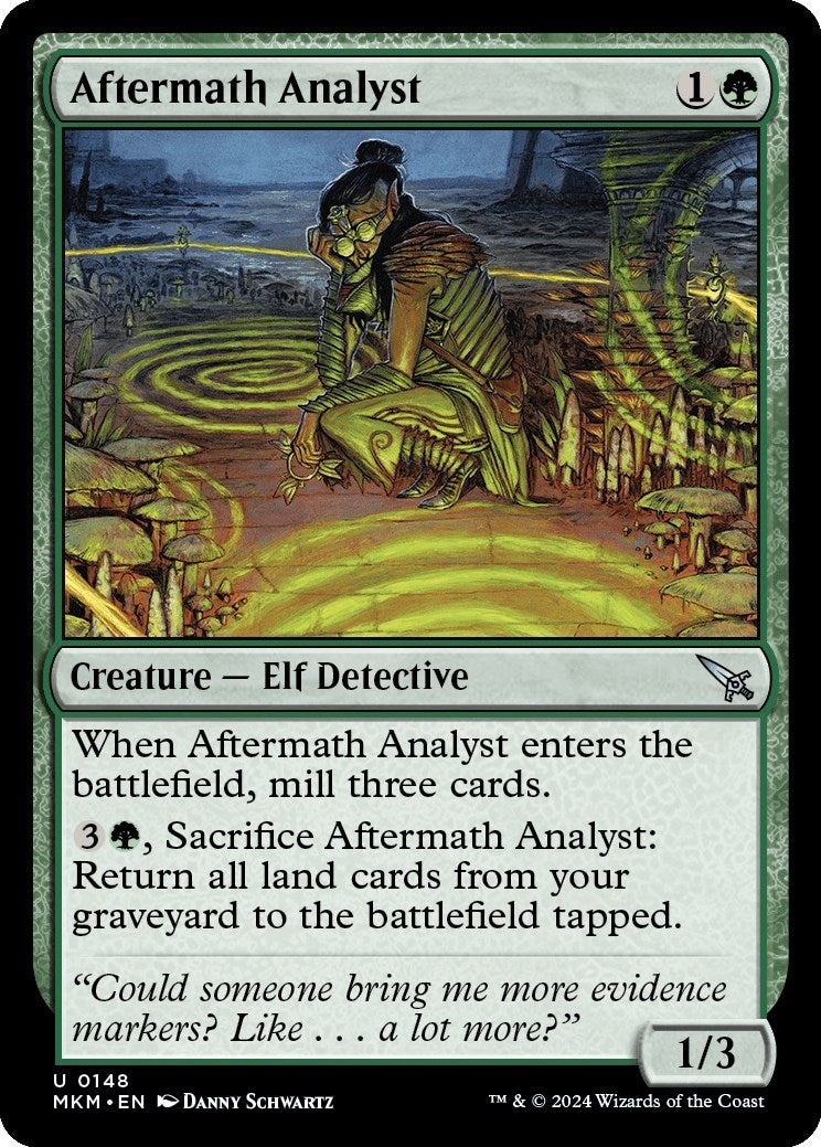 Image for Aftermath Analyst (148) (MKM)