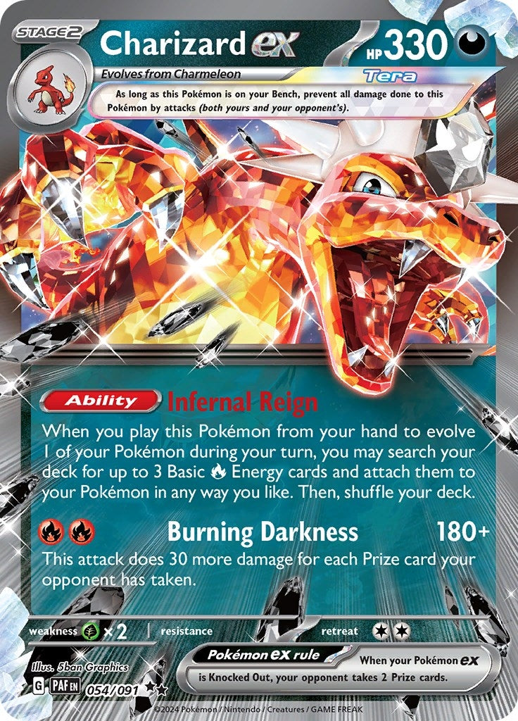 Image for Charizard ex - 054/091 (54) (PAF)
