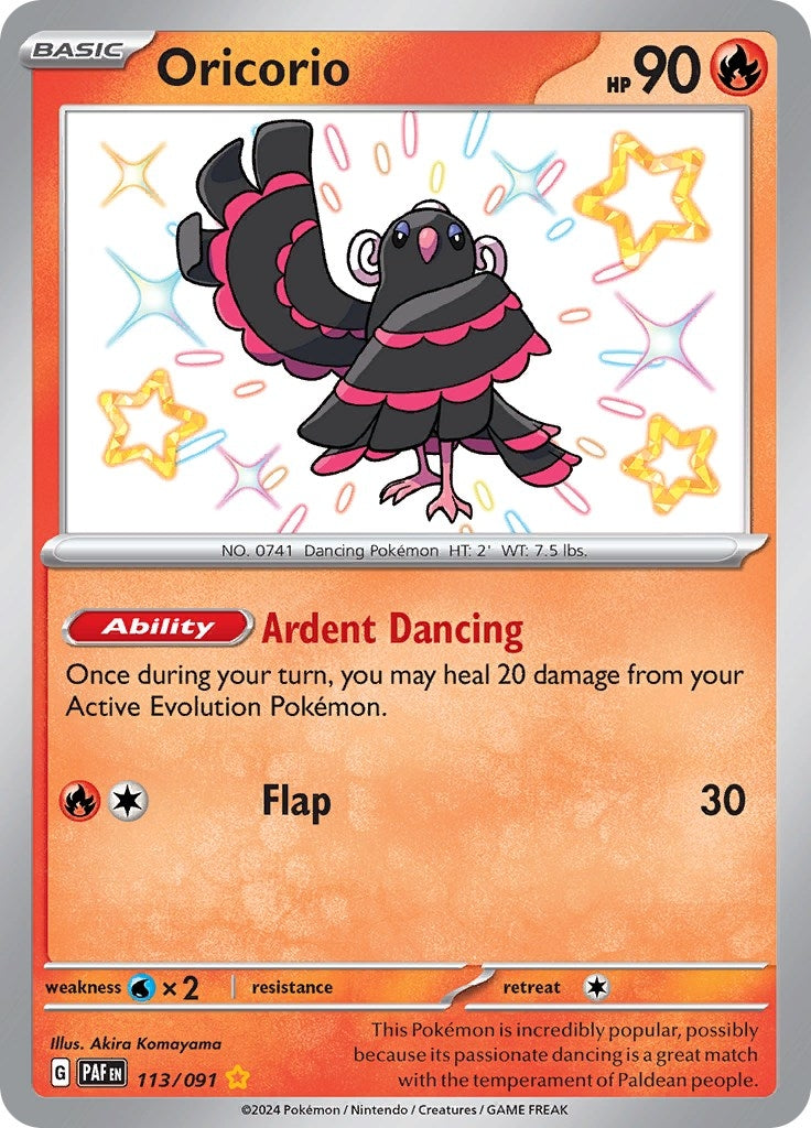 Image for Oricorio (113) (PAF)