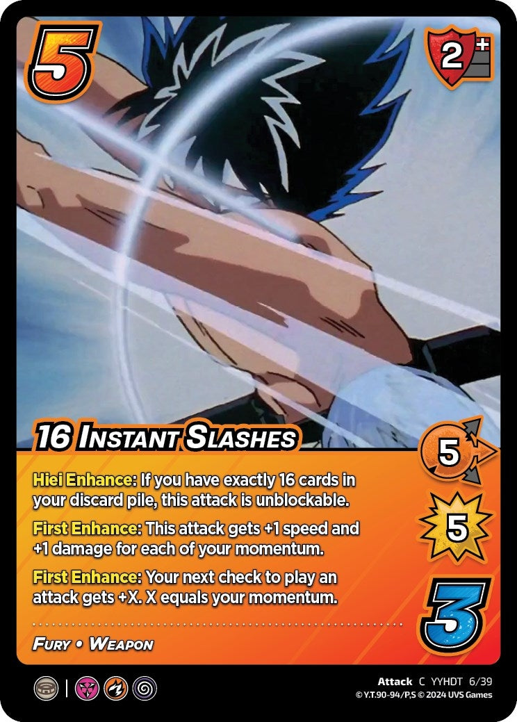 Image for 16 Instant Slashes (Time Shifted) (6) (YDT)