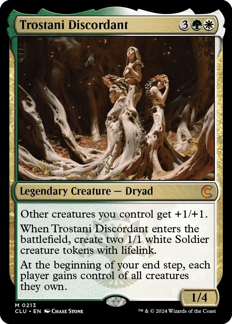 Image for Trostani Discordant (213) (CLU) - Magic: The Gathering