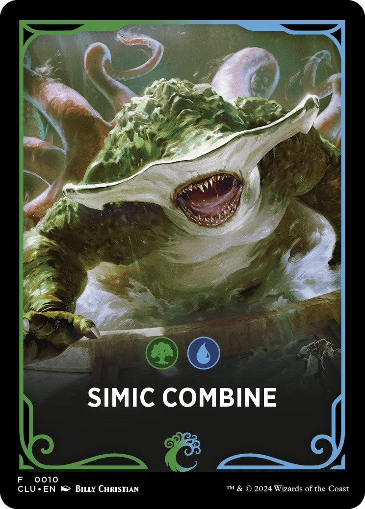 Image for Simic Combine Theme Card (10) (CLU) - Magic: The Gathering