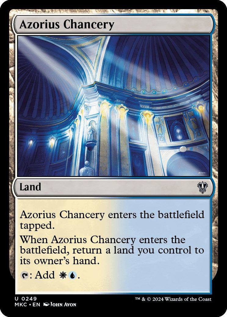 Image for Azorius Chancery (249) (MKC)