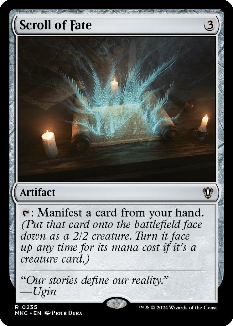 Image for Scroll of Fate (235) [Commander: Murders at Karlov Manor] - Magic: The Gathering