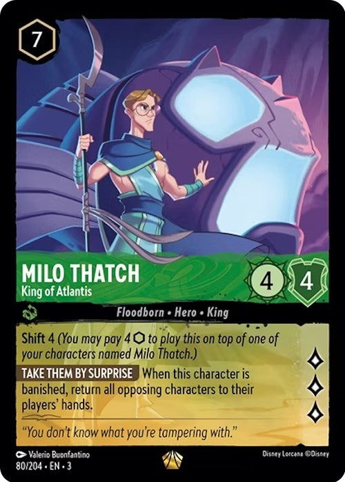 Image for Milo Thatch - King of Atlantis (80) (3)