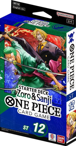 Collection of One Piece TCG: Zoro & Sanji - Starter Deck ST-12 in a gallery layout