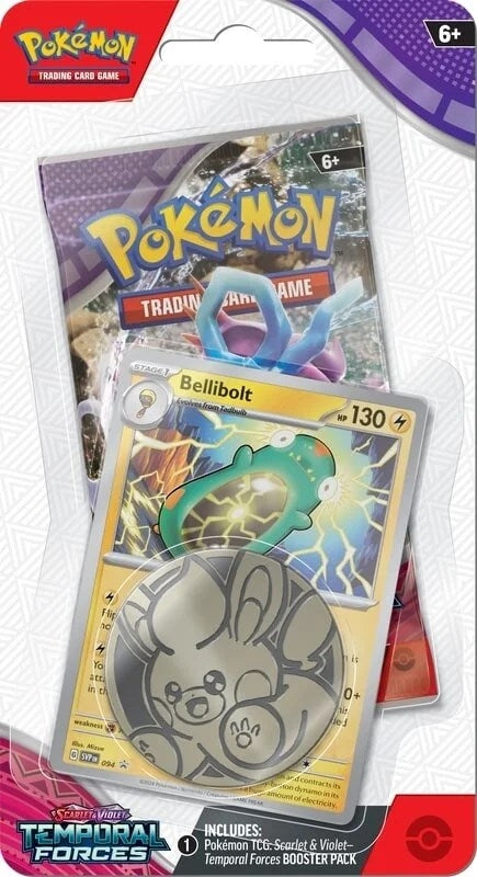 Image for Temporal Forces Single Pack Blister [Bellibolt] - Pokemon