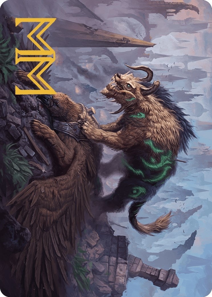 Image for Axebane Ferox Art Card (Gold-Stamped Signature) (13) (ASMKM)