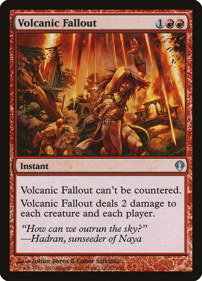 Collection of Volcanic Fallout [Archenemy] in a gallery layout