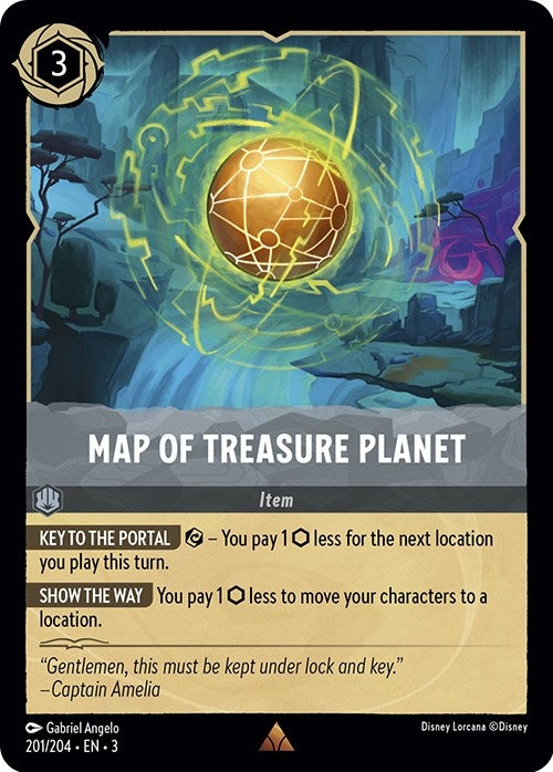 Image for Map of Treasure Planet (201) (3)
