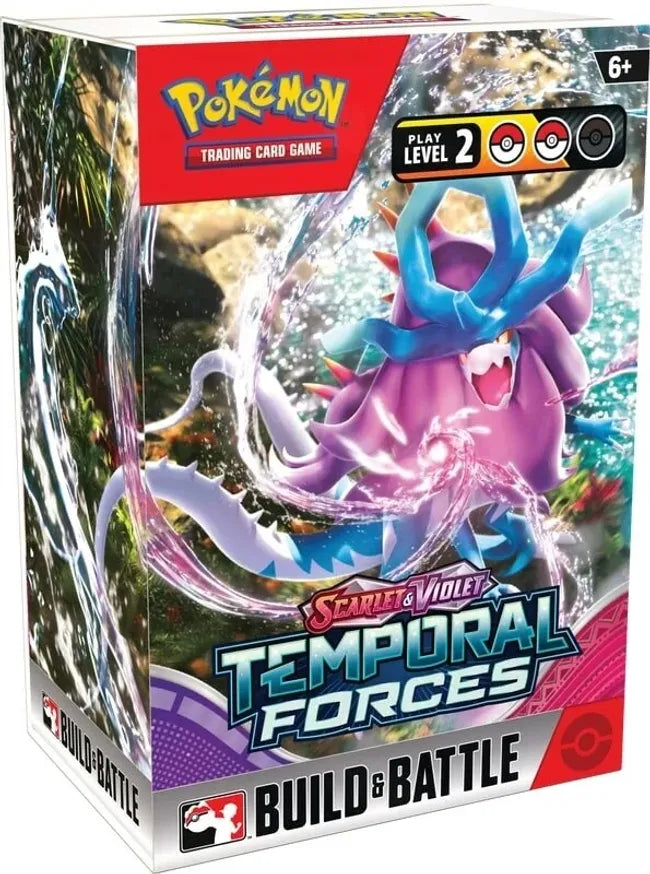 Pokemon: Scarlet & Violet - Temporal Forces - Build & Battle Box