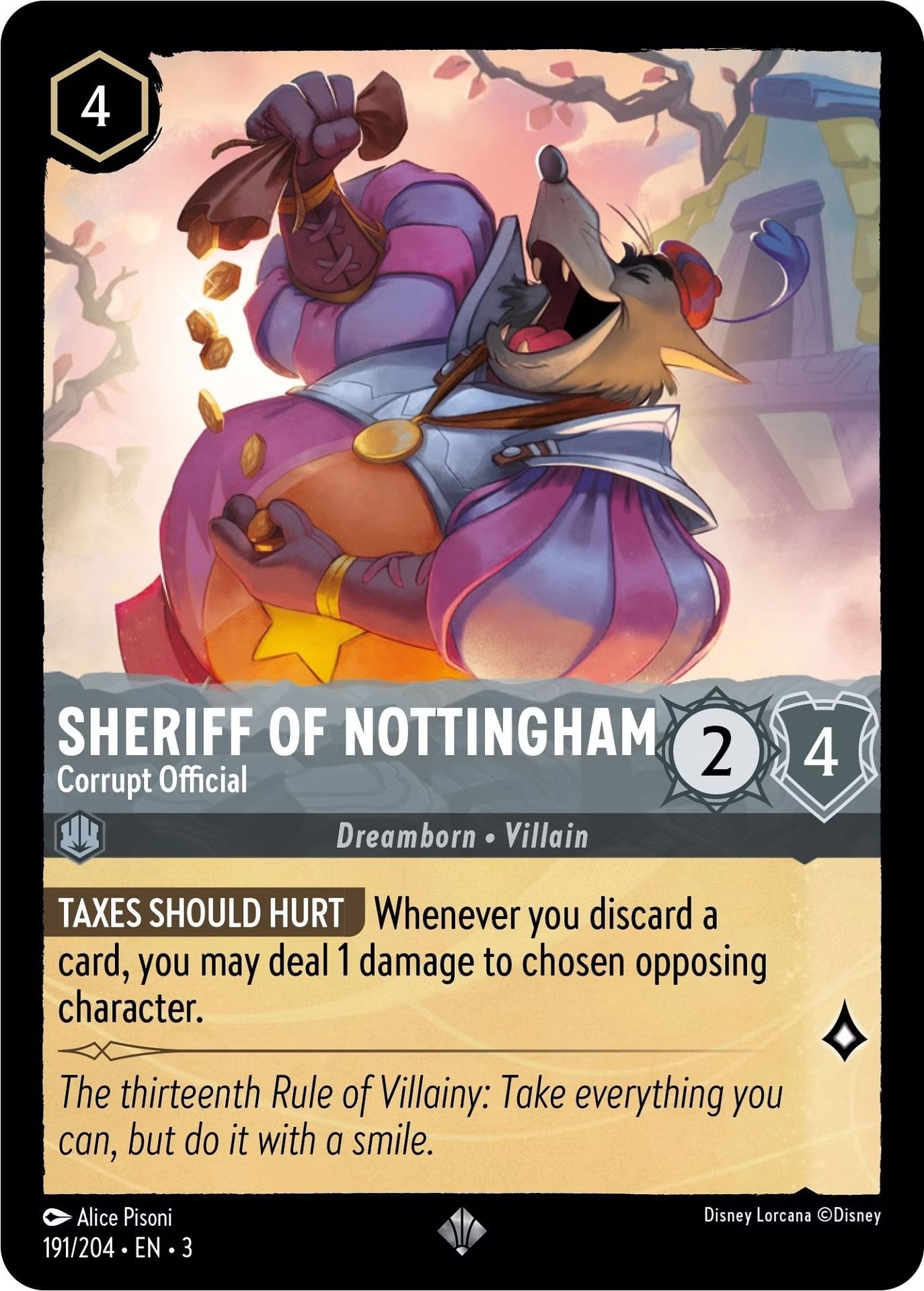 Image for Sheriff of Nottingham - Corrupt Official (191) (3)