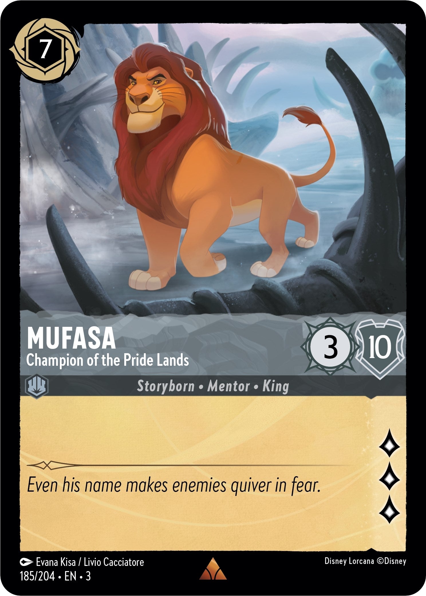 Image for Mufasa - Champion of the Pride Lands (185) (3)