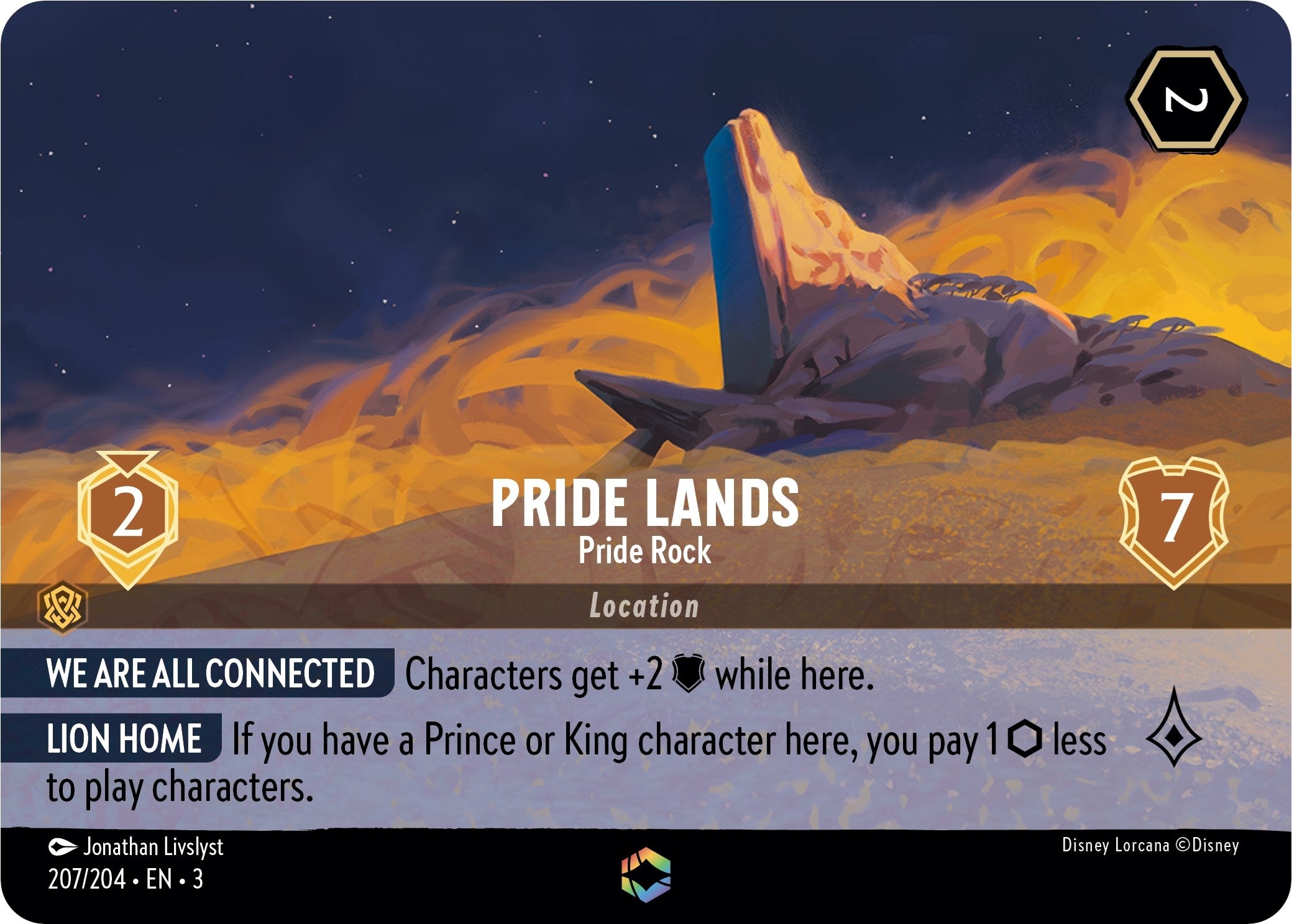 Image for Pride Lands - Pride Rock (Enchanted) (207) (3)