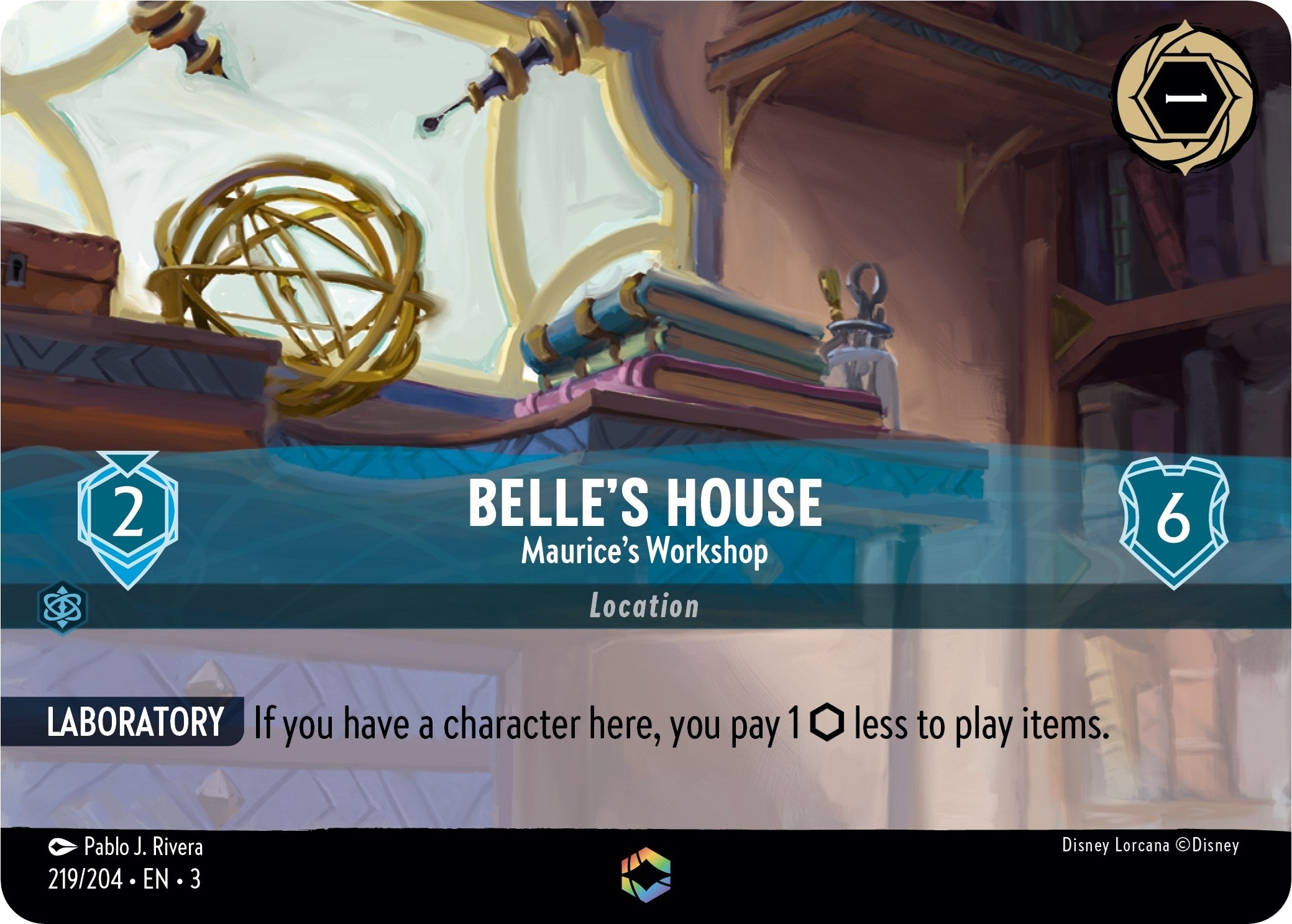 Image for Belle's House - Maurice's Workshop (Enchanted) (219) (3)