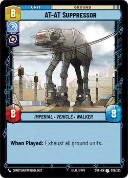 Collection of AT-AT Suppressor (039/252) [Spark of Rebellion] in a gallery layout